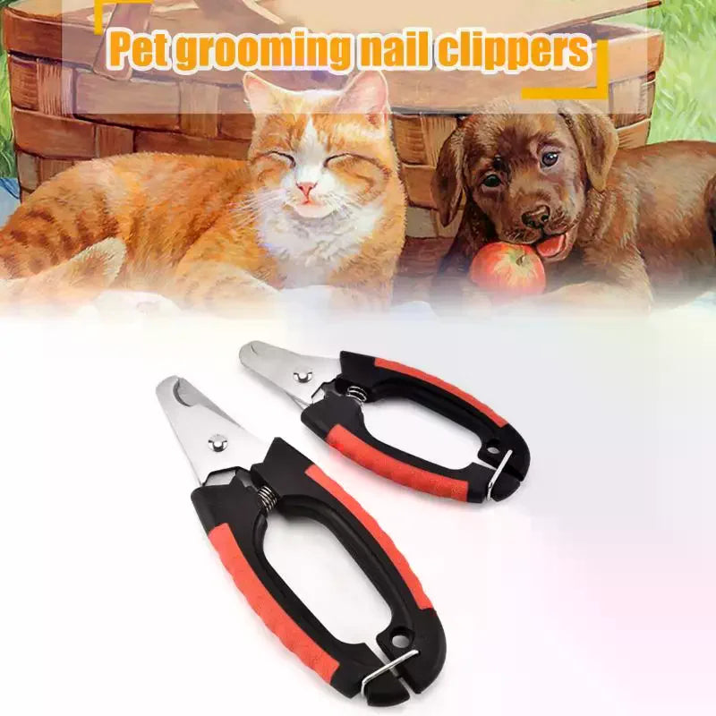Professional Stainless Steel Pet Nail Clipper – Dogs, Cats & Rabbits