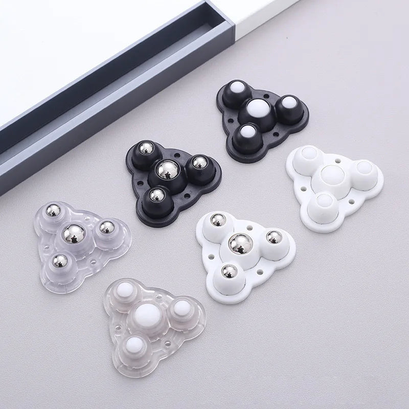 Self Adhesive Mute Ball Universal Wheel 4 Beads Furniture Casters