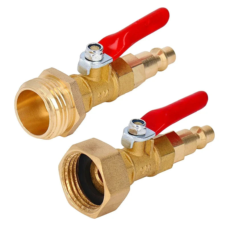 Brass 3/4" Male Thread Quick Connect Fitting – Explosion-Proof