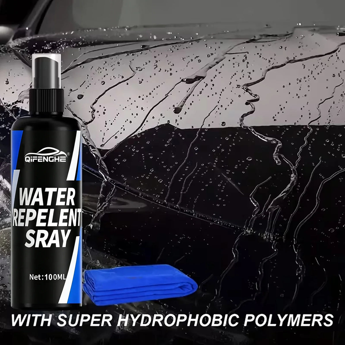 Car Water Repellent Spray – Hydrophobic Windshield Coating