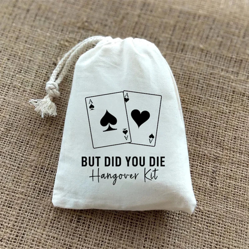"But Did You Die" Hangover Kit Gift Bags – 5pcs Bachelorette Party