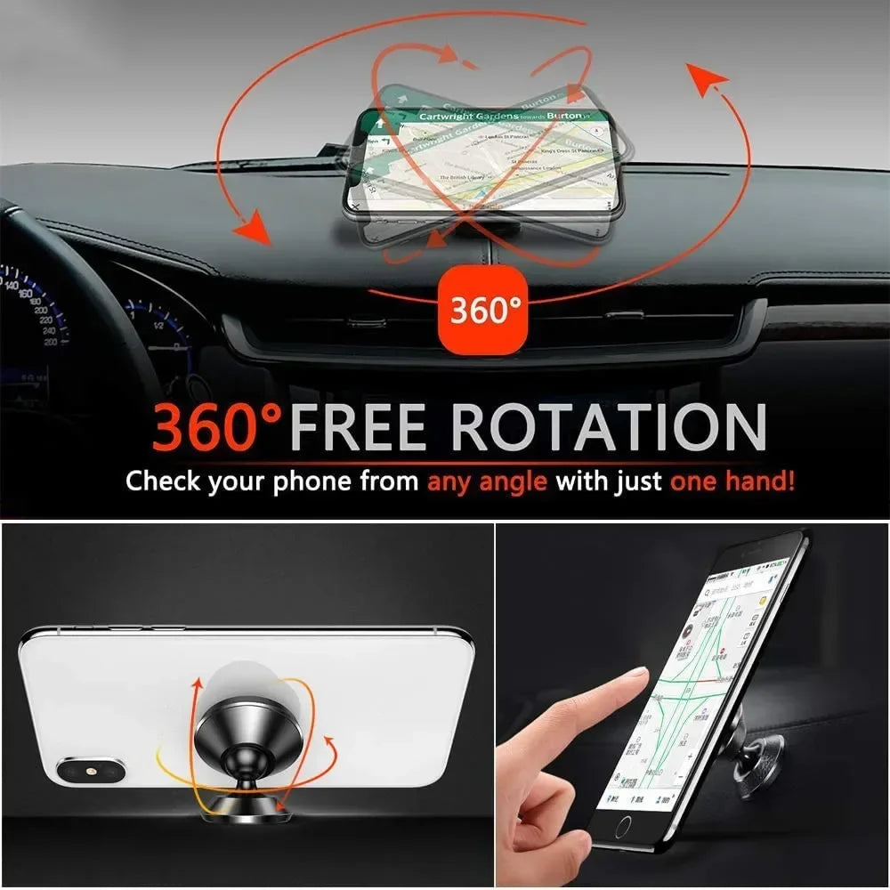 Magnetic Car Phone Holder Mobile Cell Stand Magnet Mount Bracket