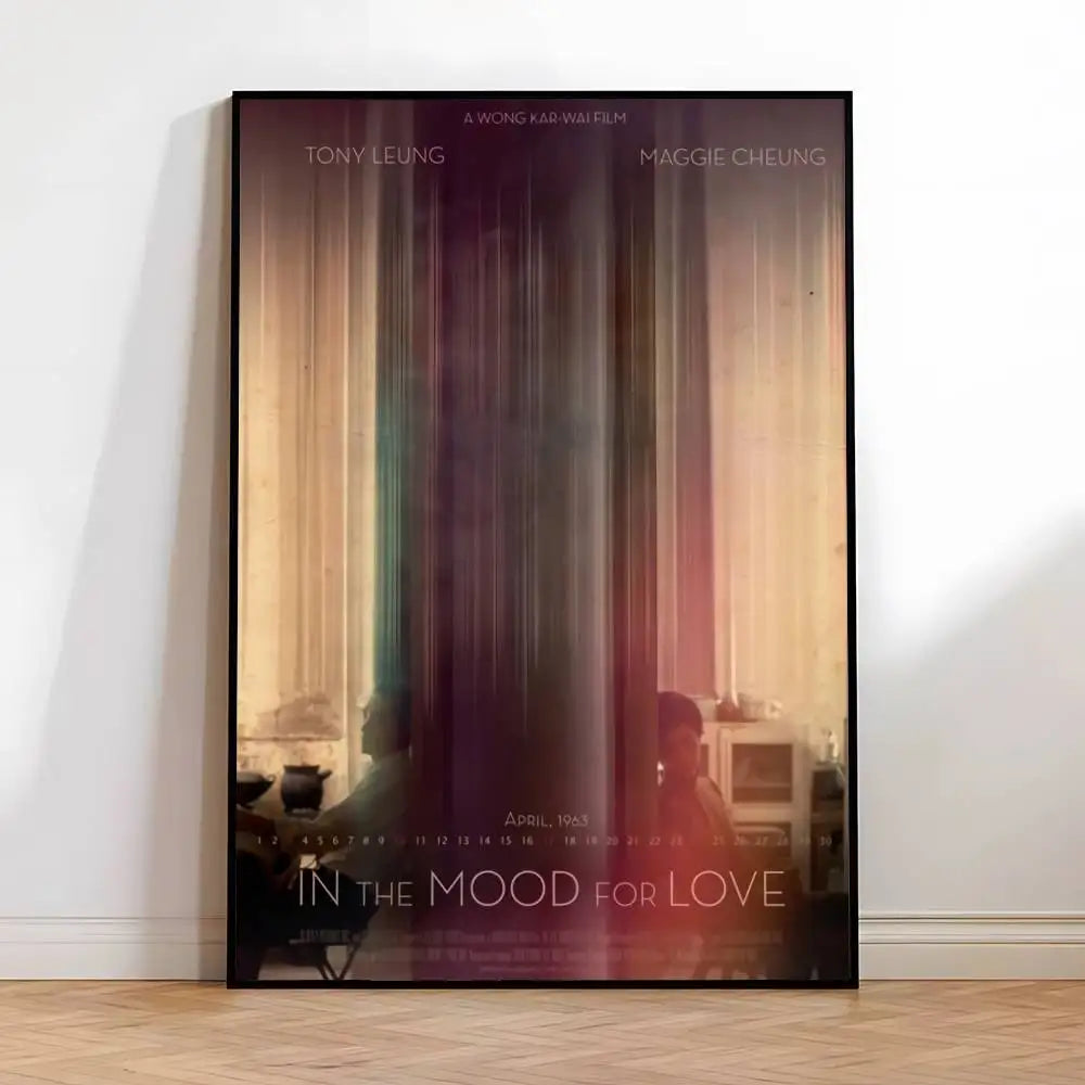 In the Mood for Love HD Movie Poster – Waterproof Self-Adhesive