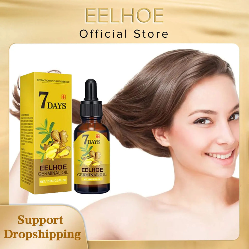 EELHOE Ginger Hair Growth Oil | Scalp Nourishing Serum