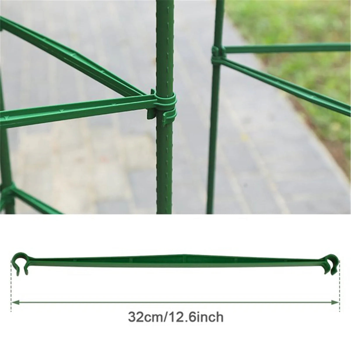 Garden Vegetable Stakes Plant Cages Support Growth Anti Overturning