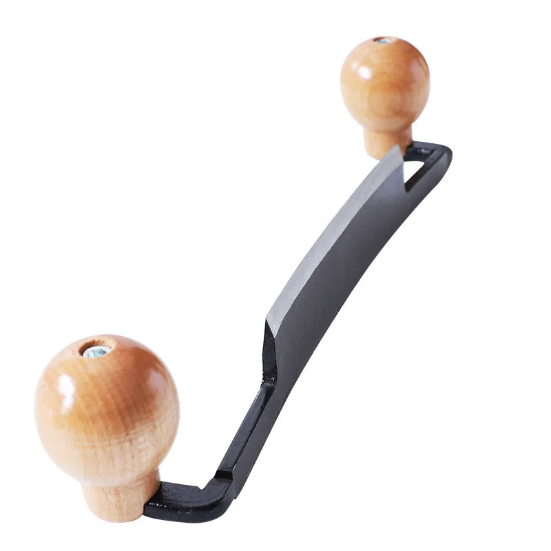 Professional Draw Cutter Double Wooden Handle Knife Removing Bark