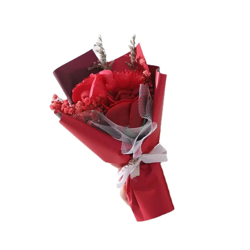 Mother's Day Mini Dried Roses Decorative Small Bouquet Carnations