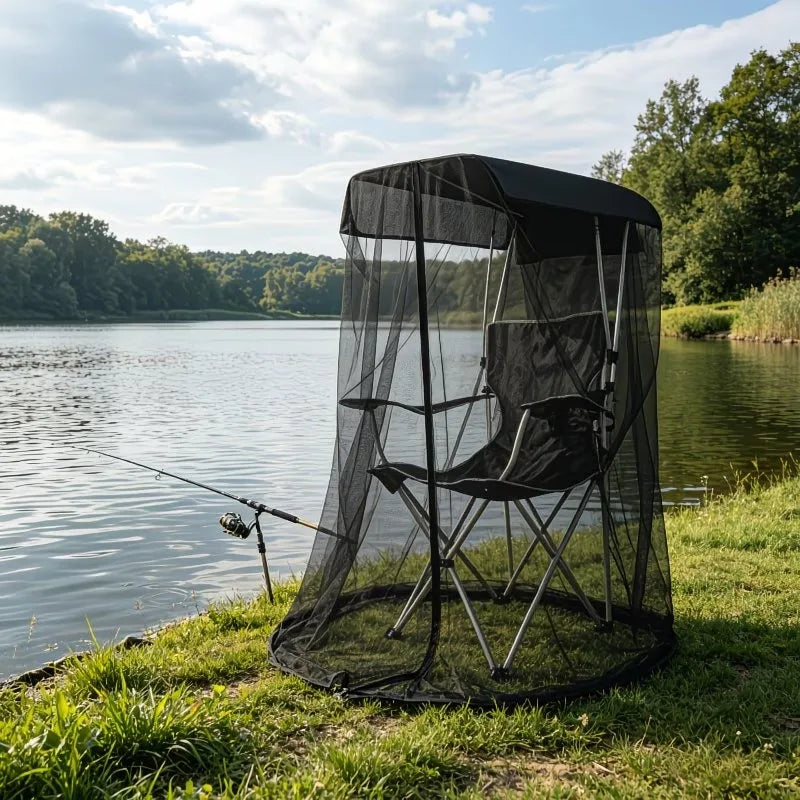 Portable Foldable Outdoor Mosquito Net for Canopy Chair