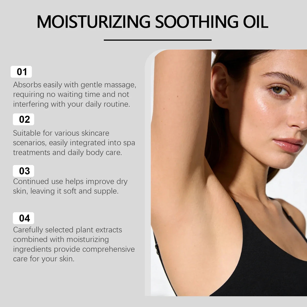 Post Hair Removal Soothing Moisturizing Oil – All Skin Types