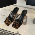 Women's Wedge Heel Slide Sandals – Elegant Party Dress Shoes