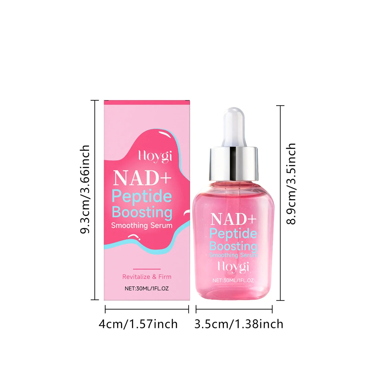 Hoygi NAD+ Peptide Anti-Aging Face Serum | Hyaluronic Acid