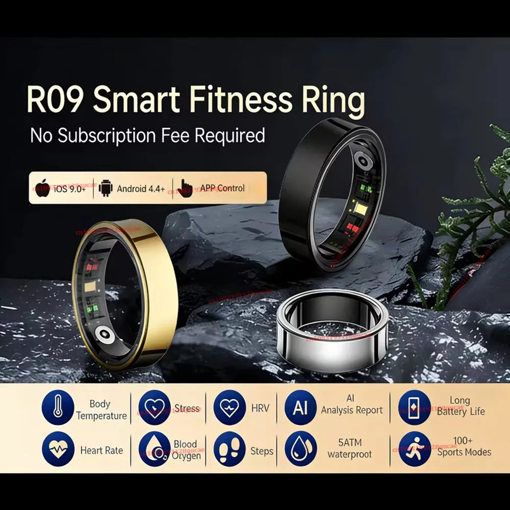 Smart Ring Premium Temperature Remote Control Sports Sleep Health