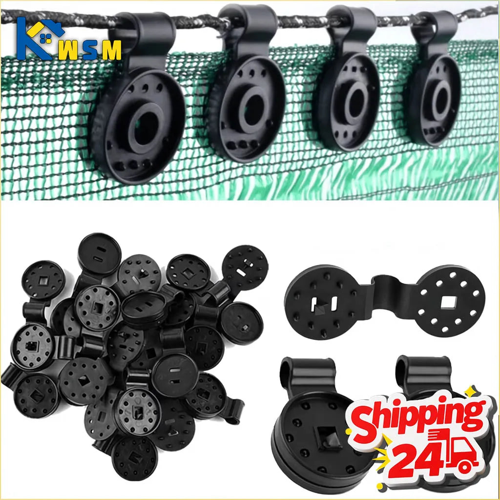 Reusable Sun Shade Net Clips – Wind-Resistant Canopy Fasteners