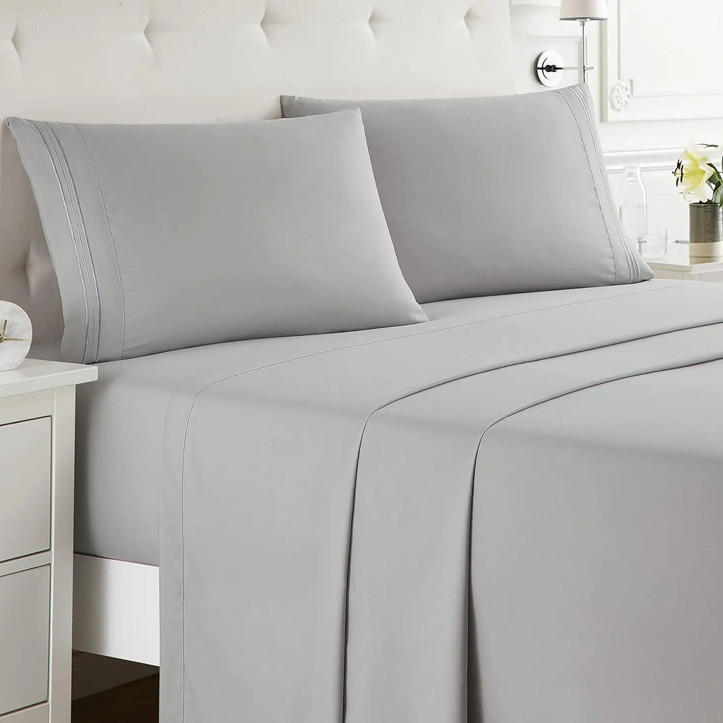 Battilo 4-Piece Luxury Microfiber Bed Sheet Set | All Sizes