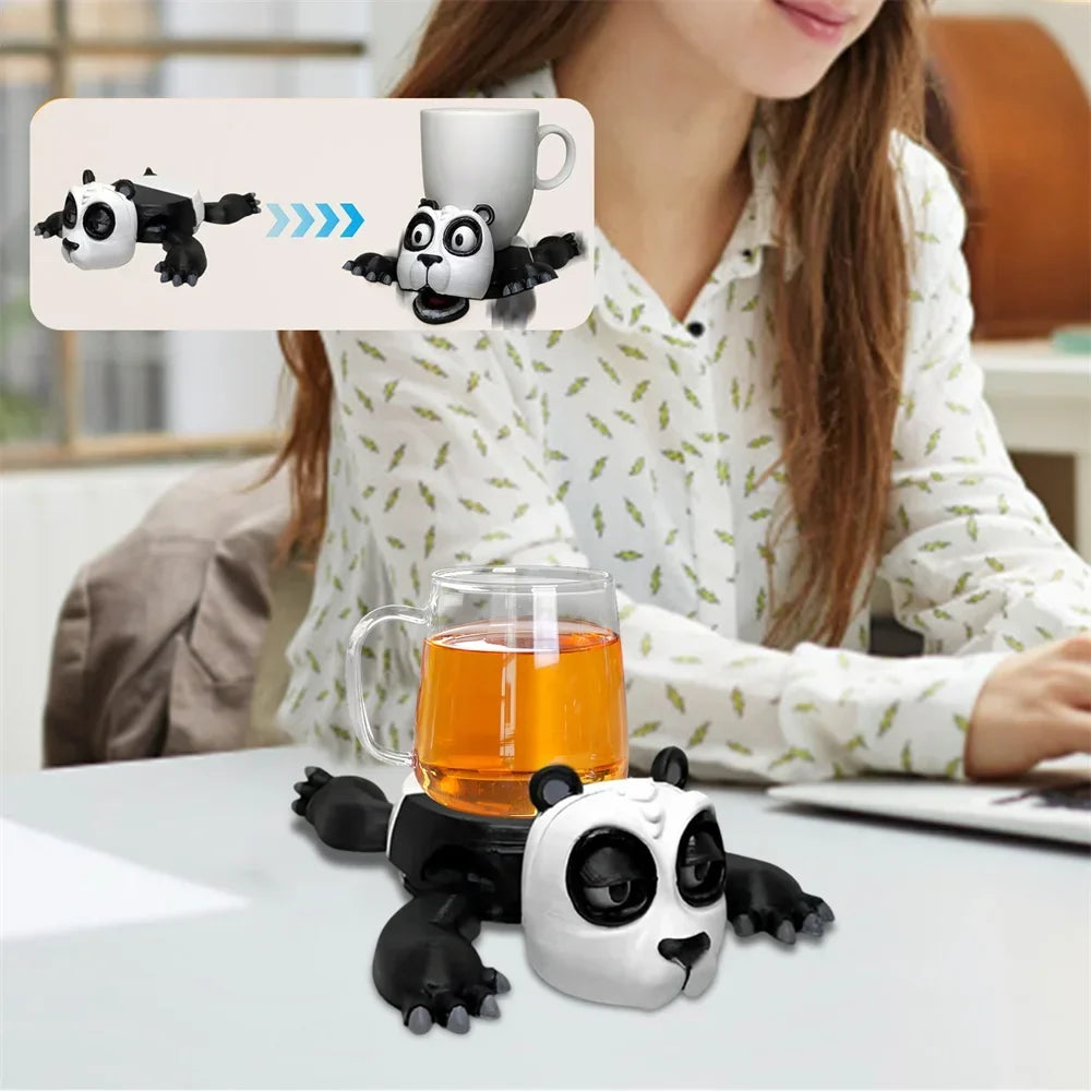 3D Funny Tea Coasters Panda Cup Holder Insulated Drink Mat Wine