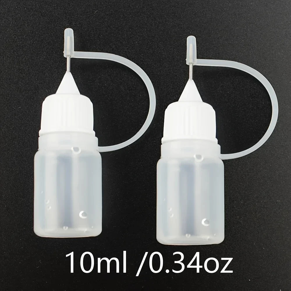 Plastic Squeezable Dropper Bottles – Ink, Glue & Dispenser
