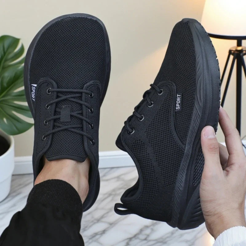 Men's Wide Toe Breathable Mesh Running Shoes | ZULIWAGN