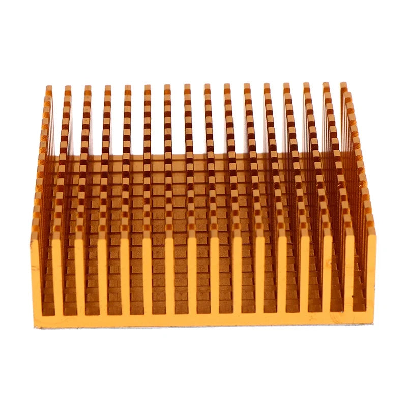 White Black Gold 50 Thermal Conductive Adhesive Aluminum Heatsink