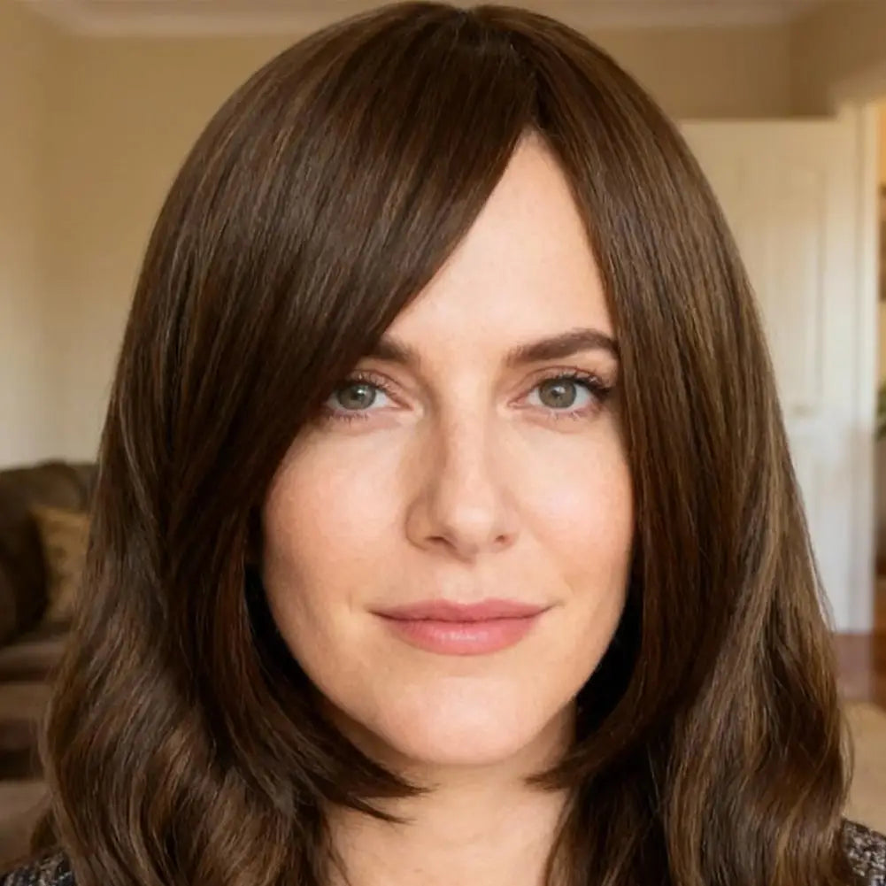 Women's 80cm Long Wavy Brown Cosplay Wig – Lolita Party Wig