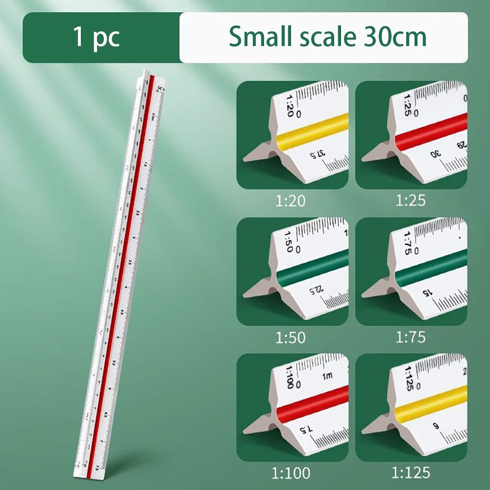 Triangular Scale Interior Design Architectural Drawing Measuring