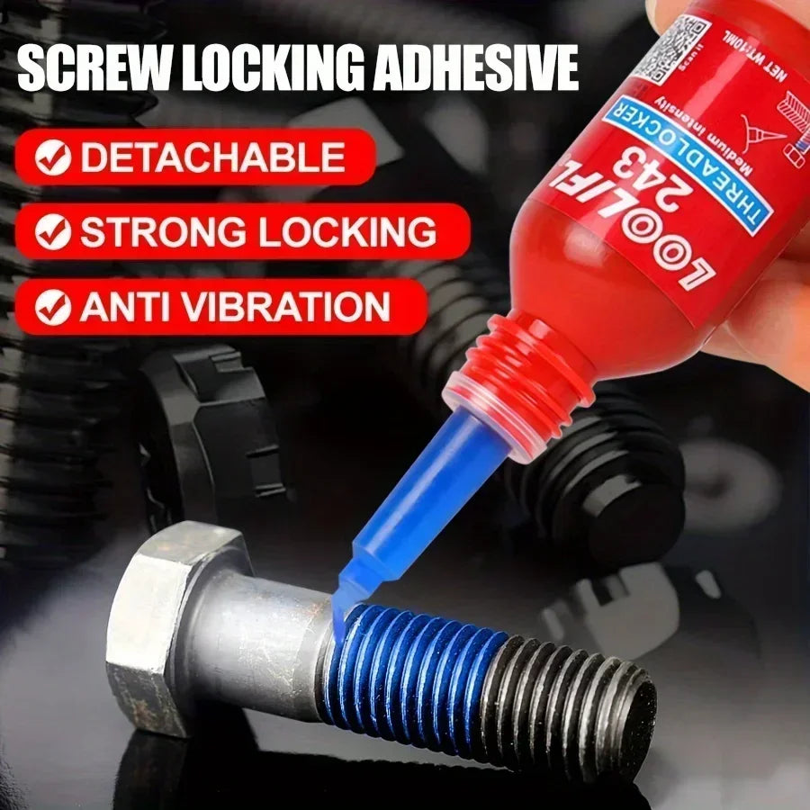 Adhesive 243 Anaerobic Screw Glue Strong Anti-slip Fastening Thread