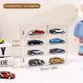 Acrylic Transparent Stackable 1 64 Car Model Storage Box Toy Cabinet