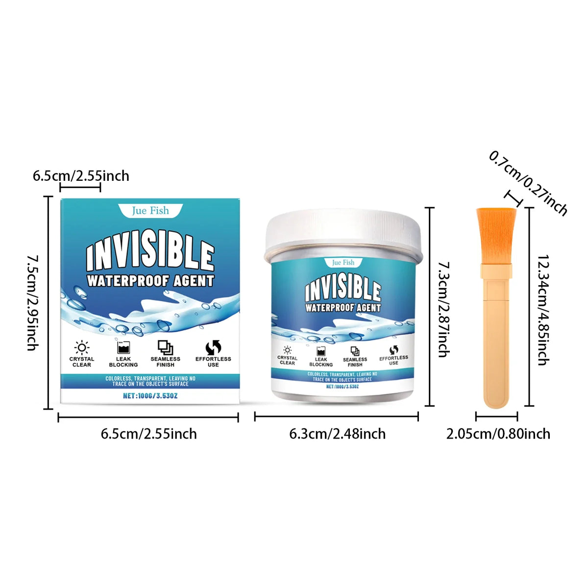 100G Transparent Waterproof Sealant | Crack & Leak Repair