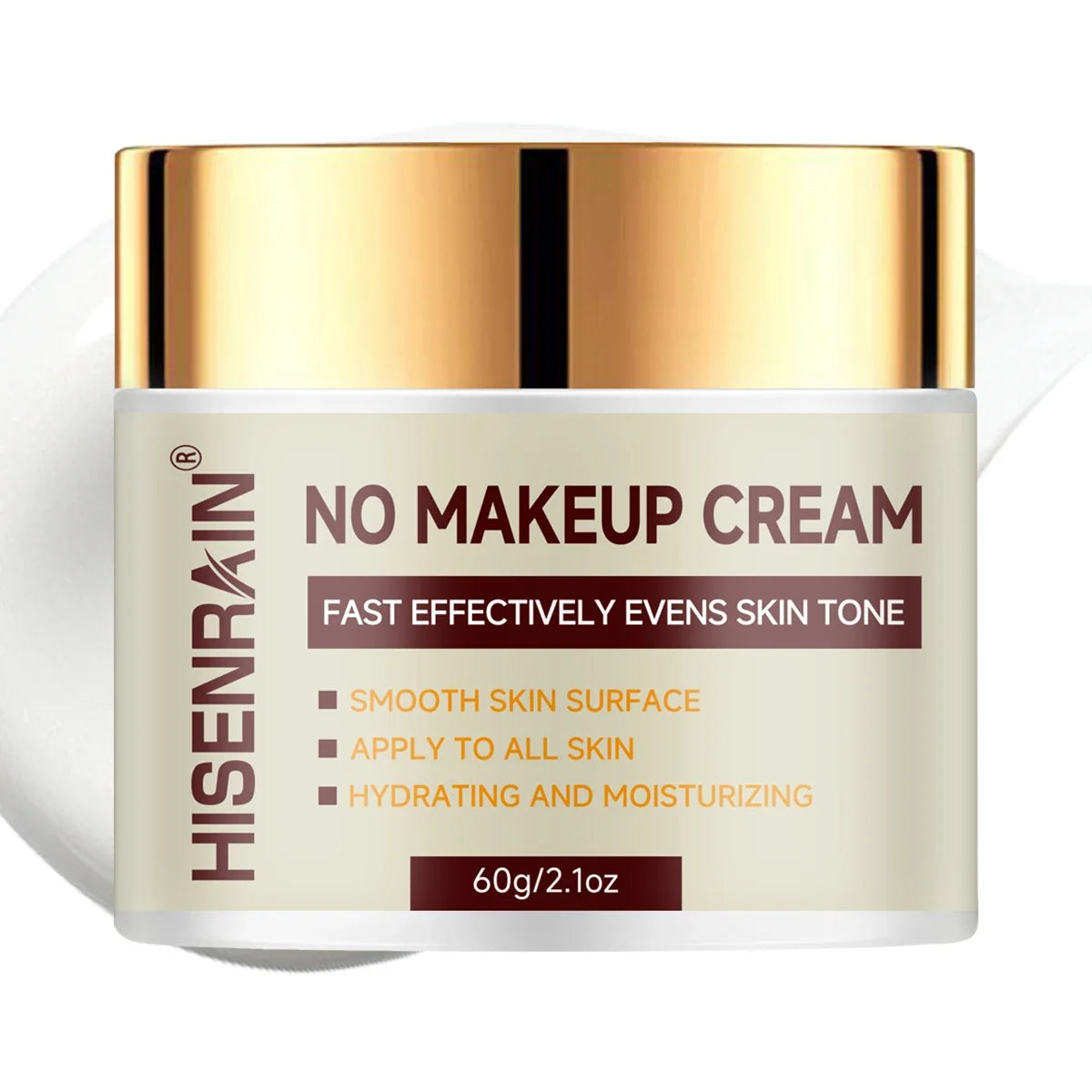 HISENRAIN Hyaluronic Acid BB Cream – Tone-Up Moisturizer