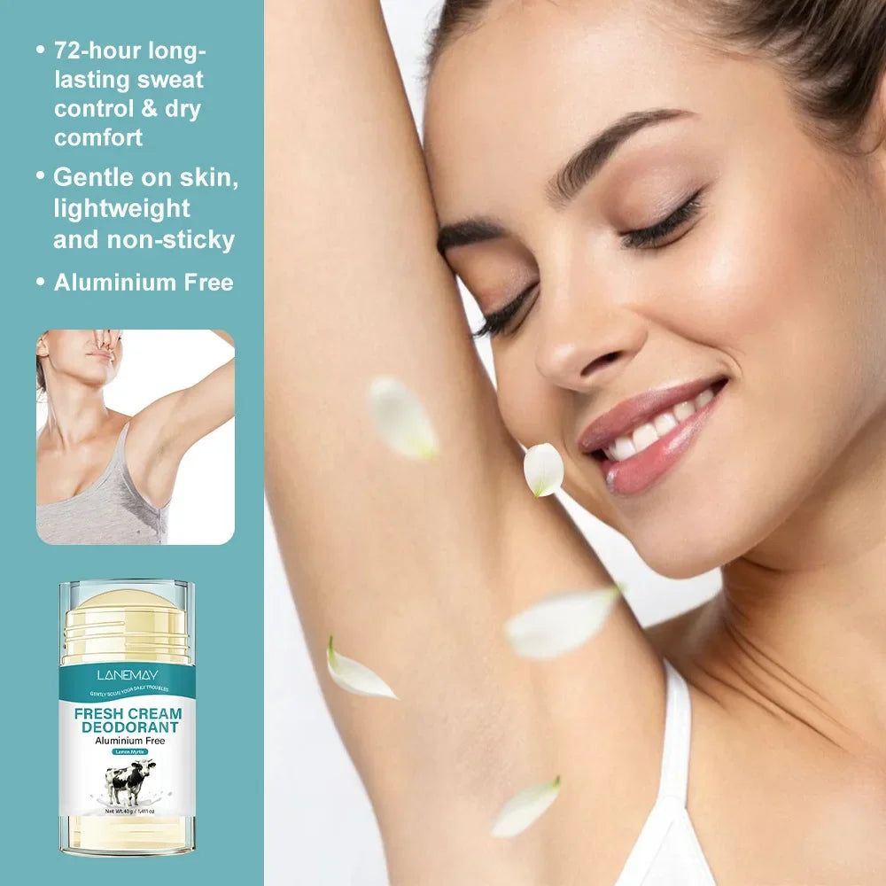 Lanemay Lemon Myrtle Aluminum-Free 72HR Roll-On Deodorant 40g