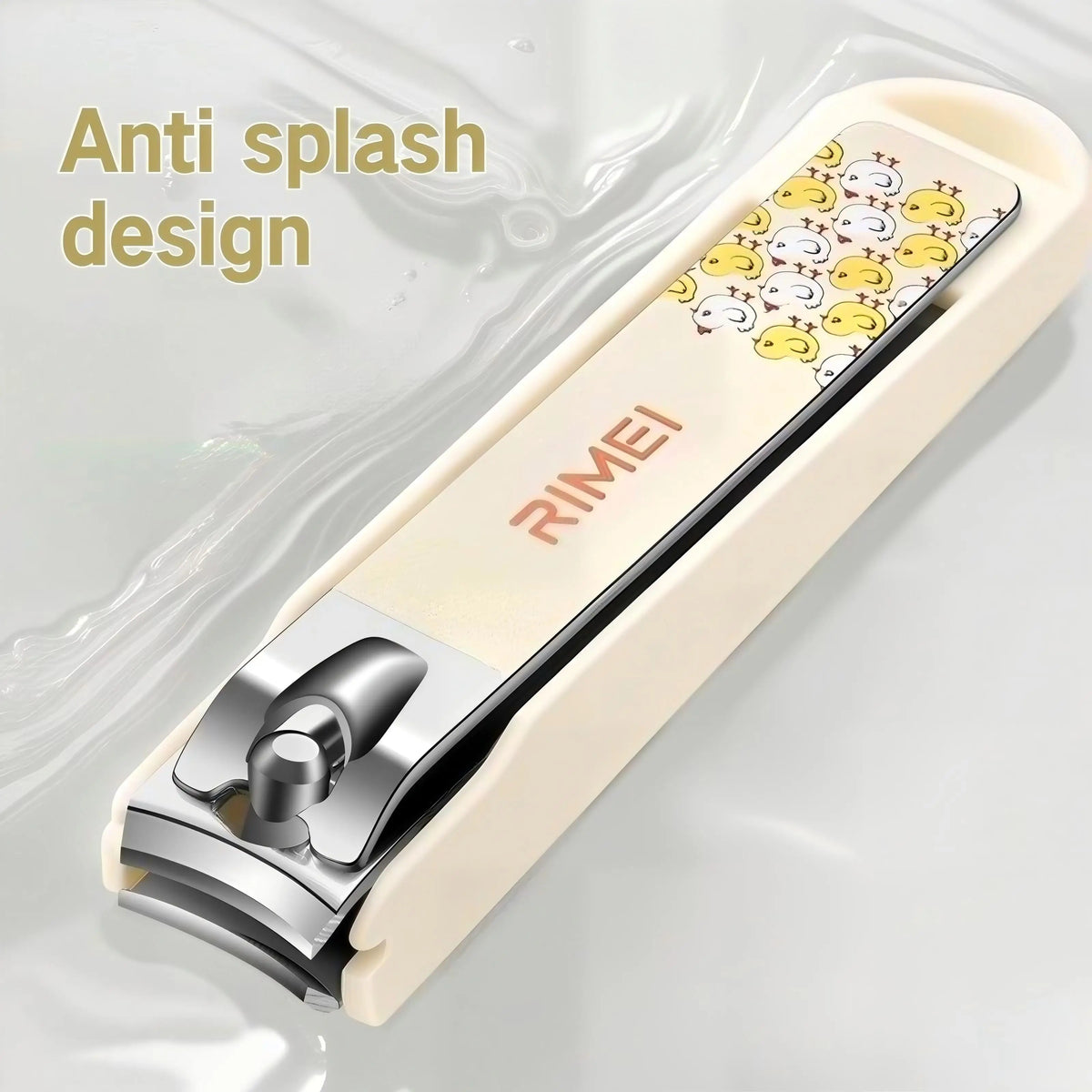 PLYS Stainless Steel Nail Clipper Set – Splash-Proof + Storage
