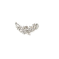 Rhinestone Floral Shoe Clip – Detachable Wedding Shoe Buckle