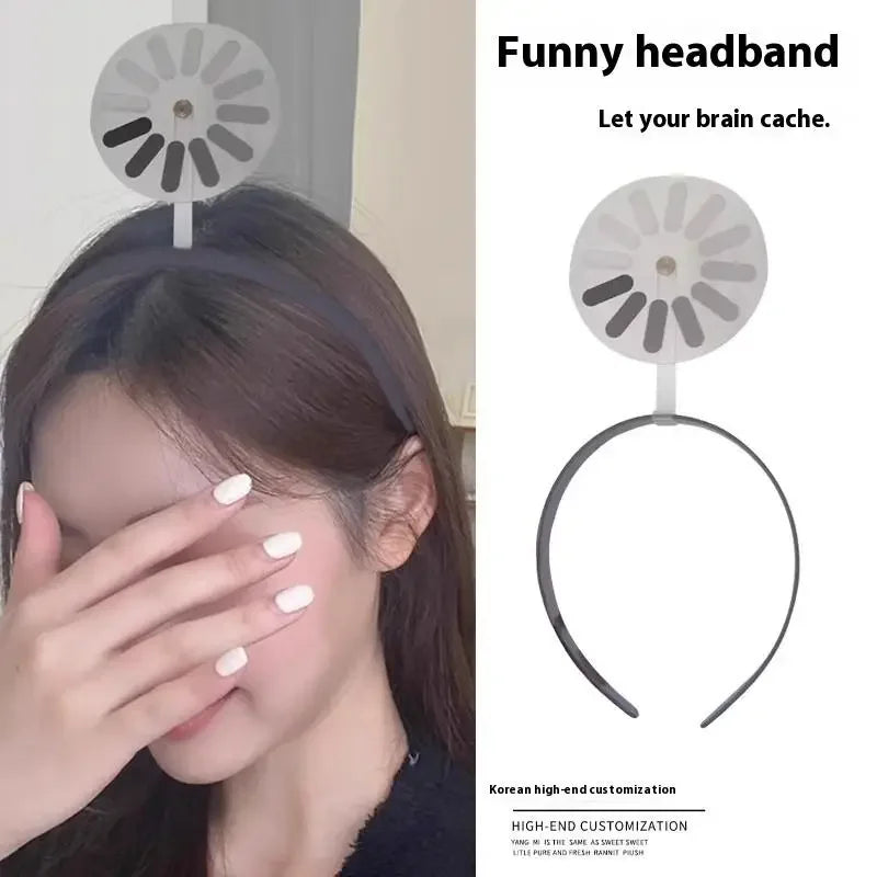 Brain Loading Rotating Duckbill Hair Clip – Funny Novelty Hairpin
