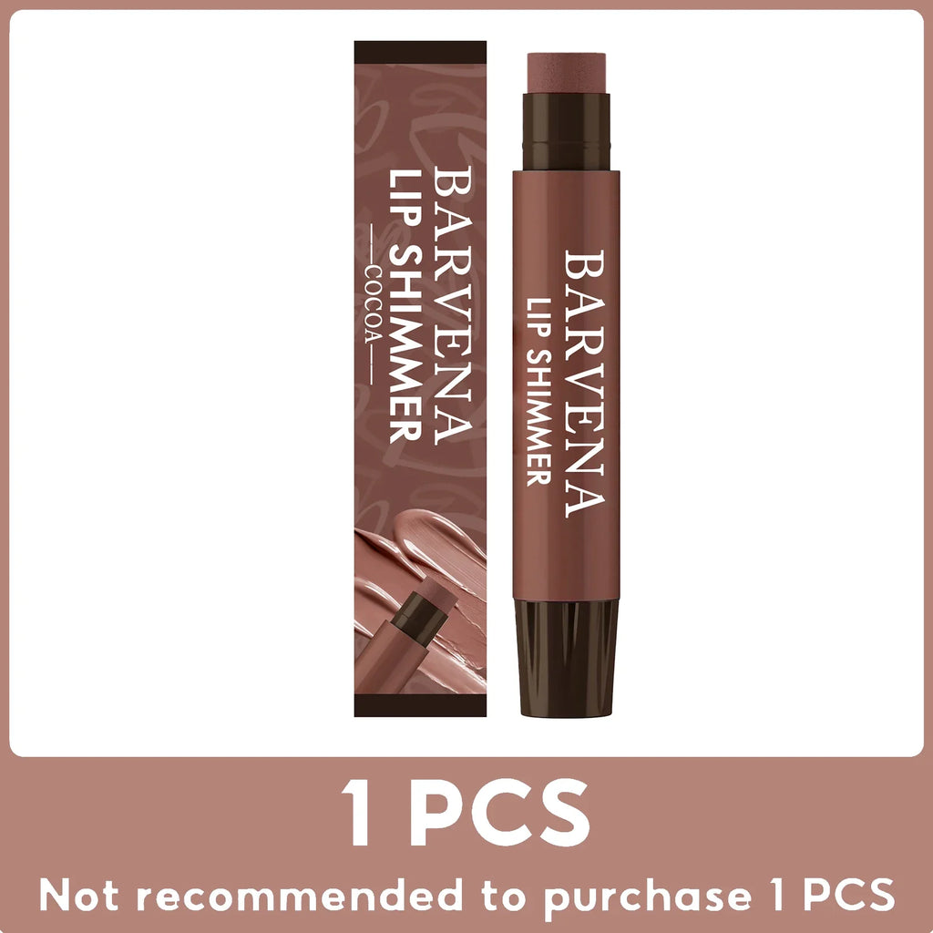 Cocoa Shimmer Lip Balm – Moisturizing, Non-Sticky Daily Lip Care