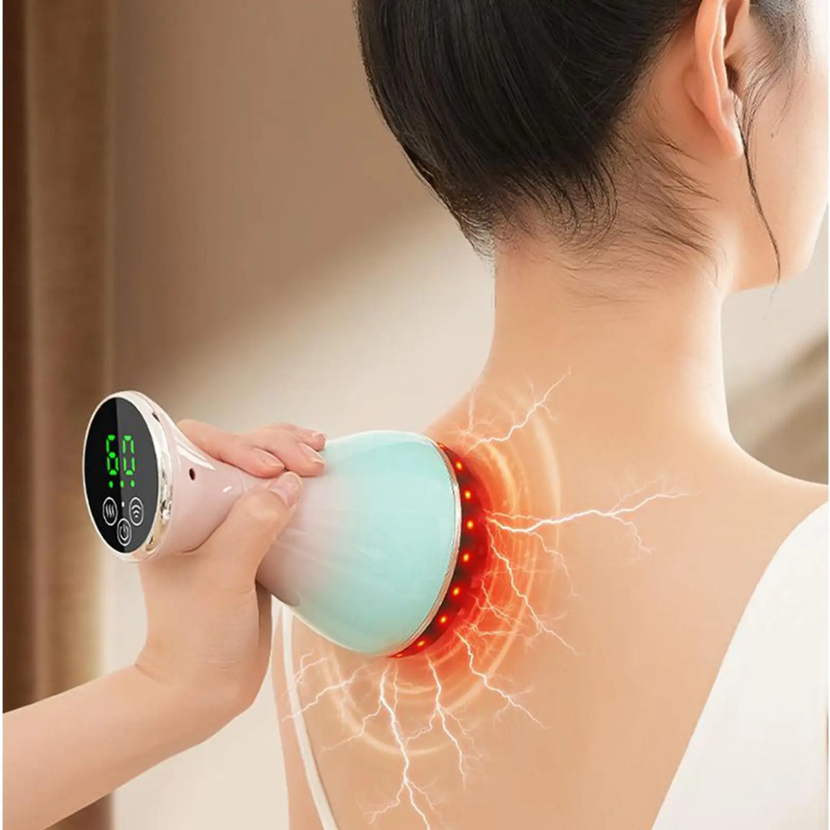 Cordless Electric Body Massager – Neck, Back & Shoulder