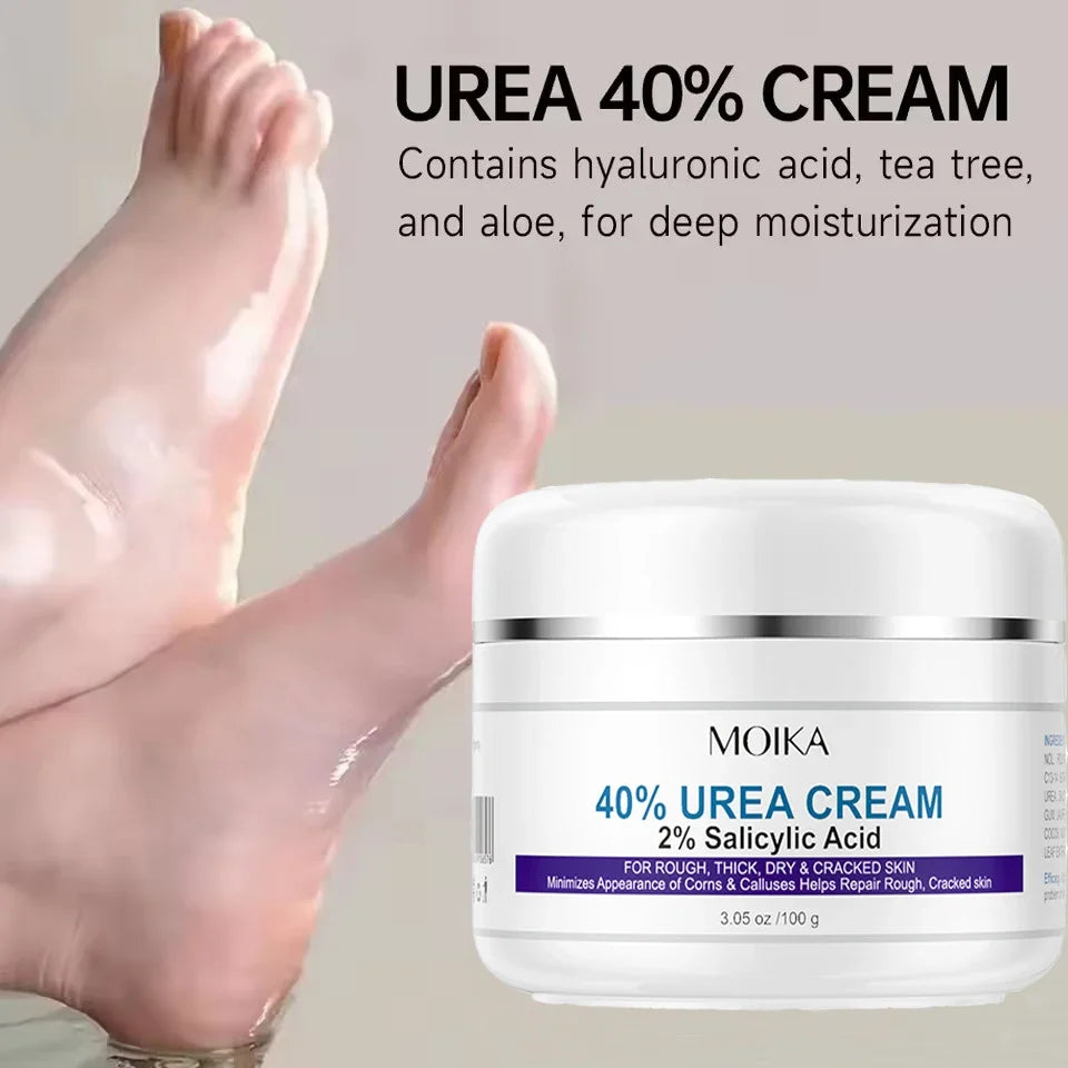 40 Urea Cream Feet 2 Salicylic Acid Foot Hand Cracked Heels&dry Skin