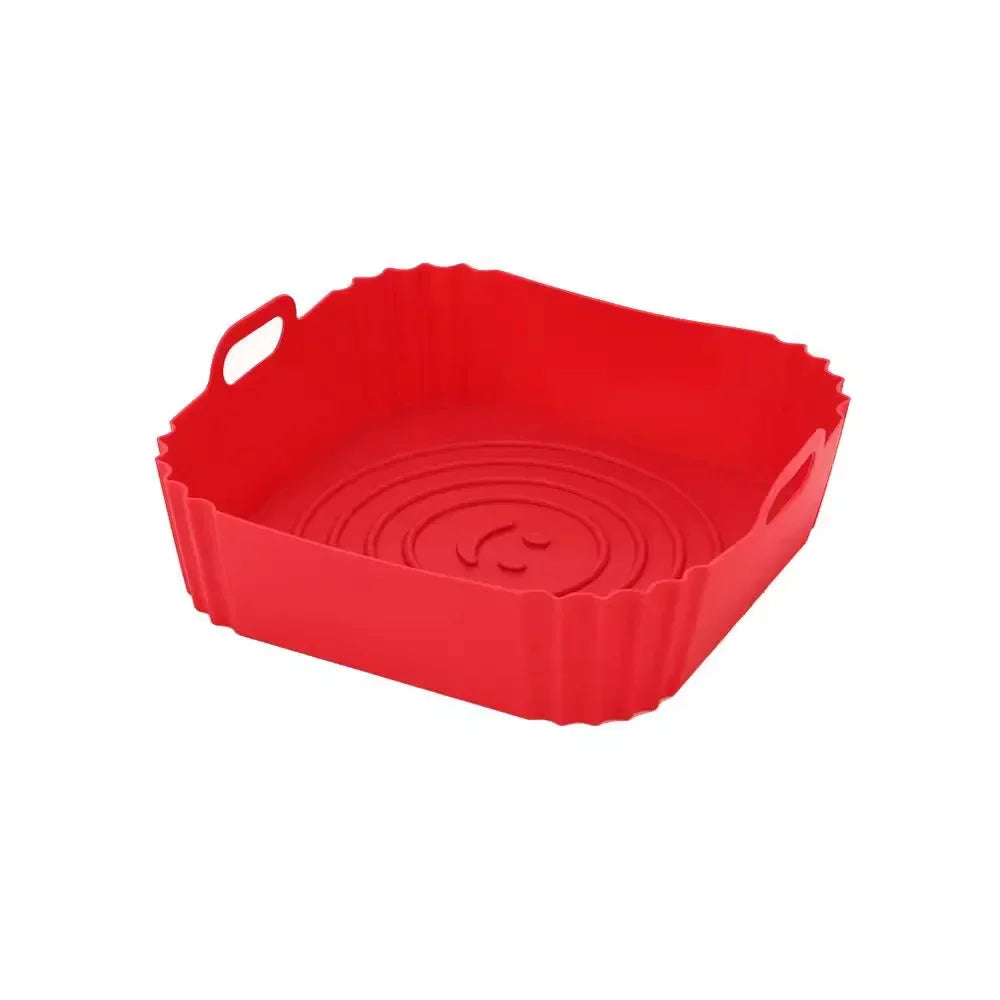 Silicone Air Fryer Mold – Reusable Baking Pan & Cake Mold
