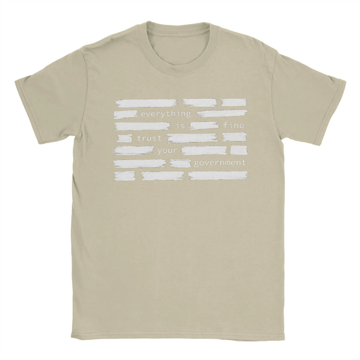 "Everything Is Fine" Funny Men's Graphic T-Shirt | Cotton Tee