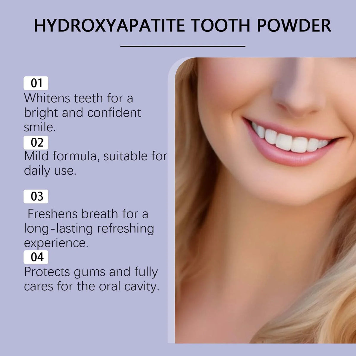 Oralhoe Whitening Tooth Powder – Brighten, Clean & Fresh Breath