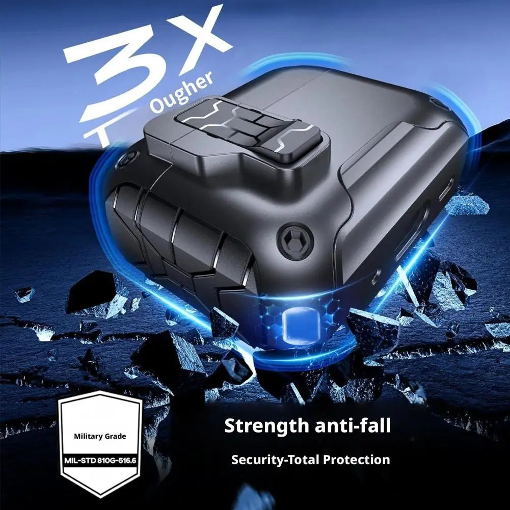 Magnetic Auto-Lock AirPods Pro 3 Case with Phone Stand
