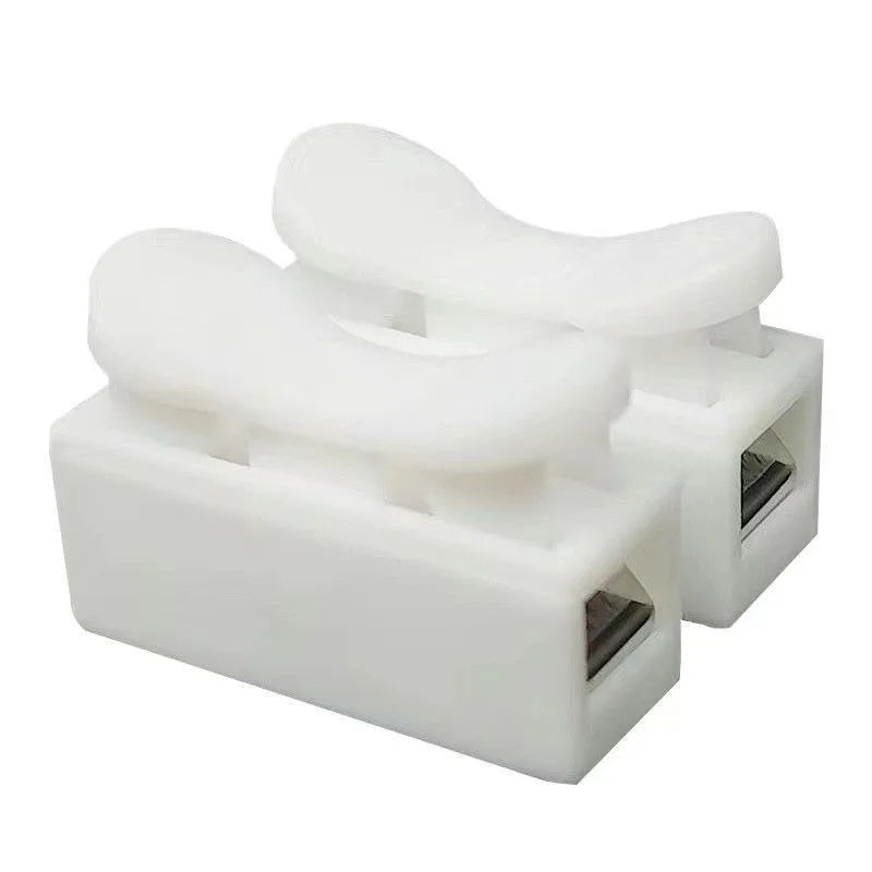 Spring Clamp Wire Connector Set – No-Screw Terminal Block 1P 2P