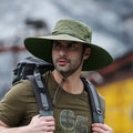 Men's UV Protection Mesh Fishing & Hiking Sun Hat