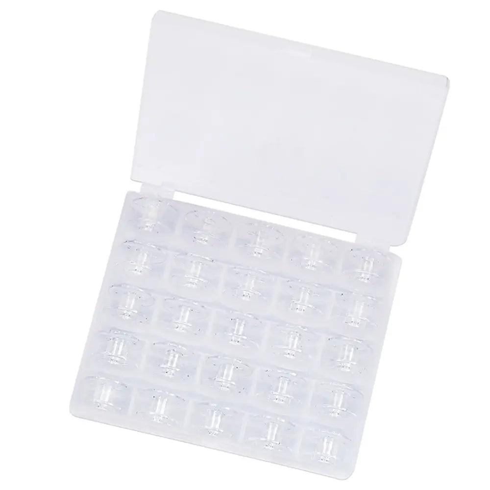 Home Sewing Machine Bottom Thread Bobbin Accessories Clear Plastic