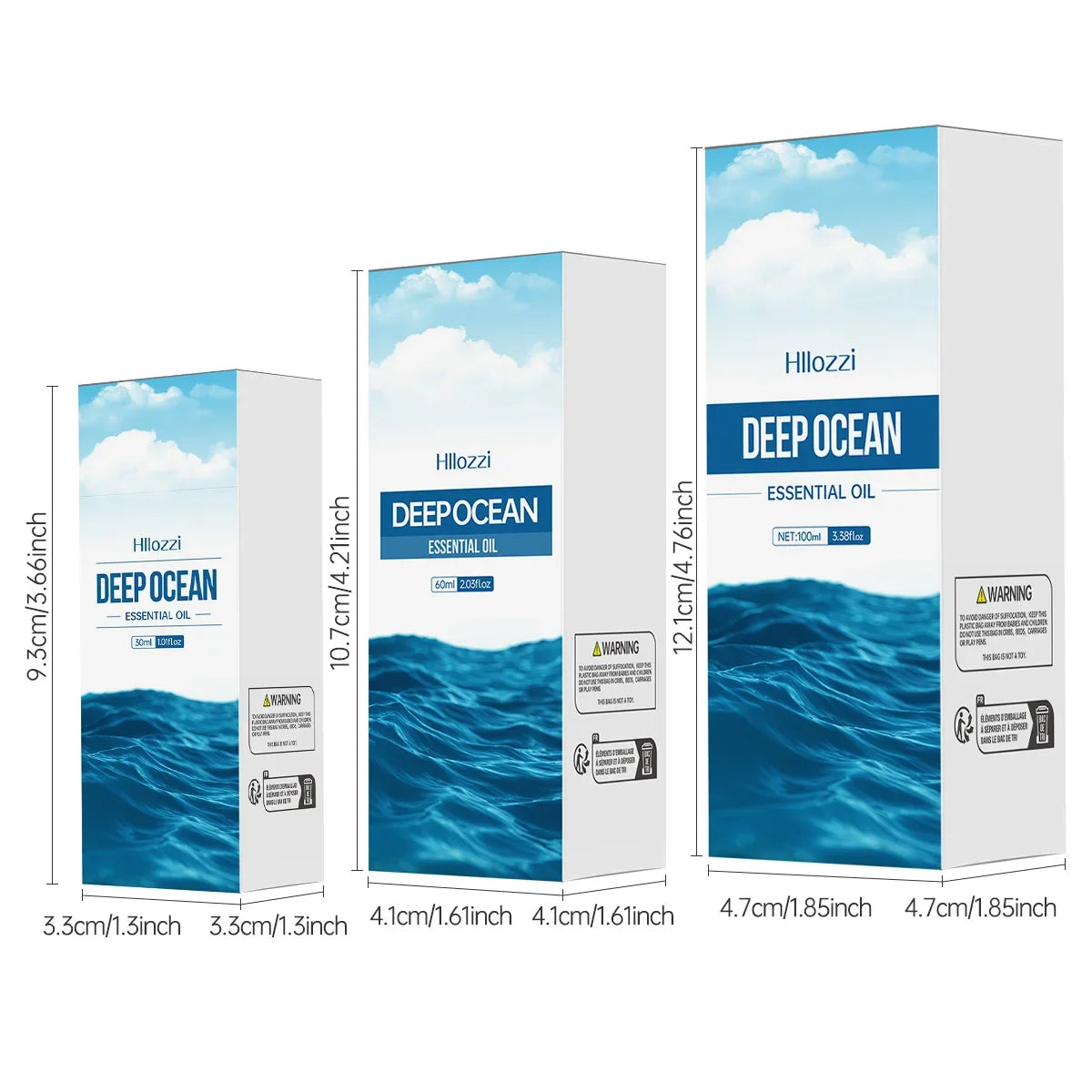 Deep Sea Essential Oil 30ml/60ml/100ml – Aromatherapy Fragrance