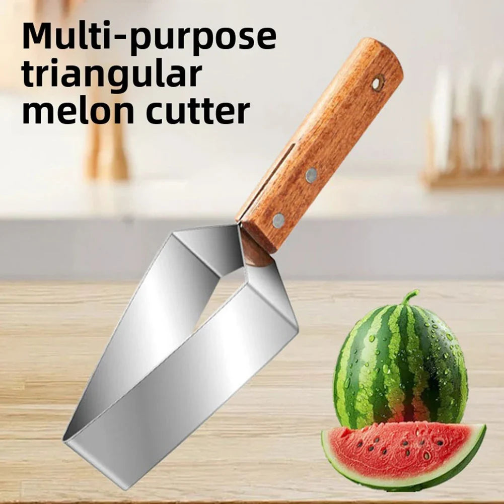Stainless Steel Watermelon Slicer | Portable Fruit Cutter