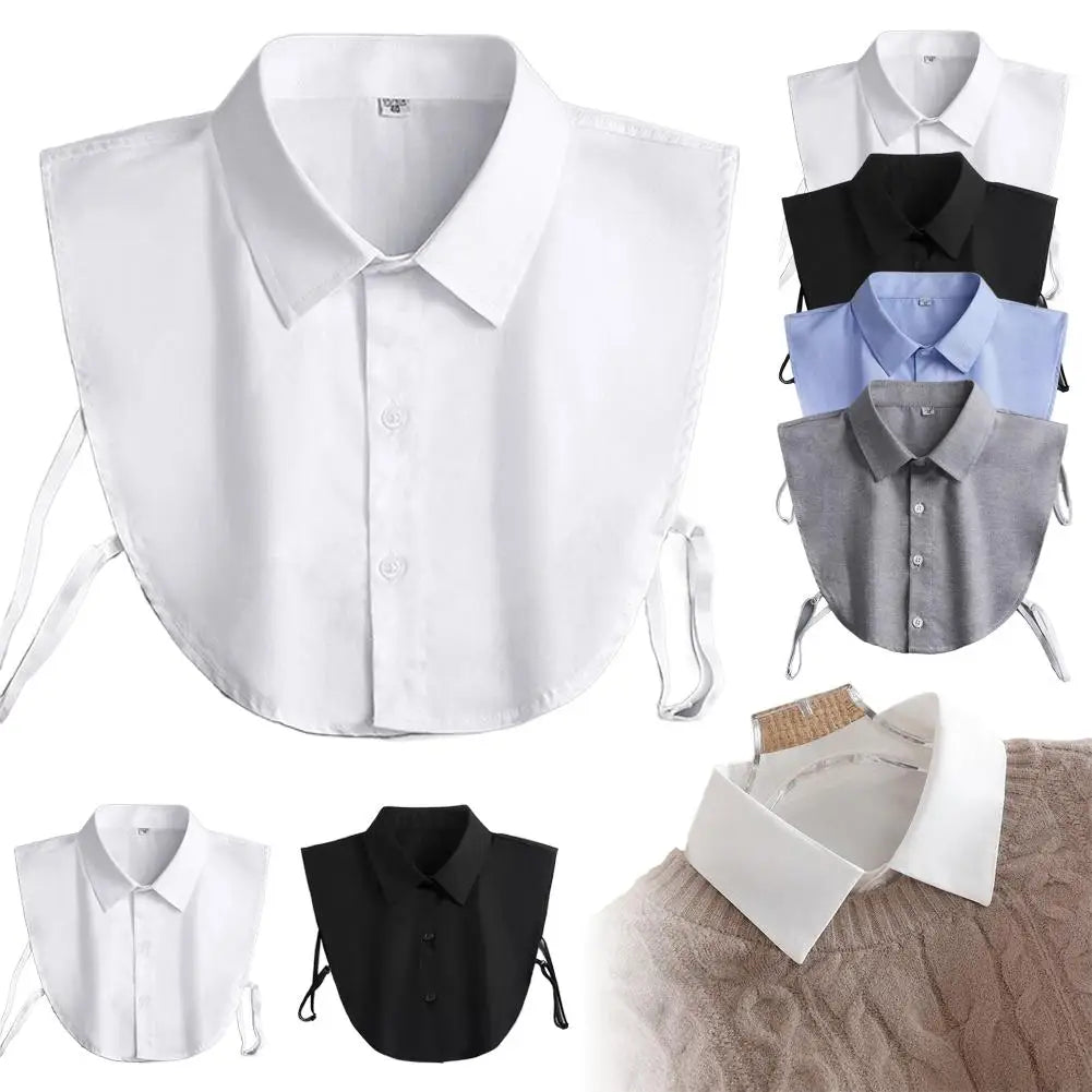 Women's Detachable Fake Collar – Formal Office & Business Wear