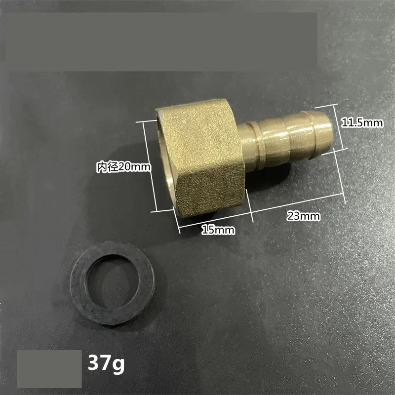 Brass Hose Barb Fitting 4–19mm x 1/2" BSP Female Thread Adapter