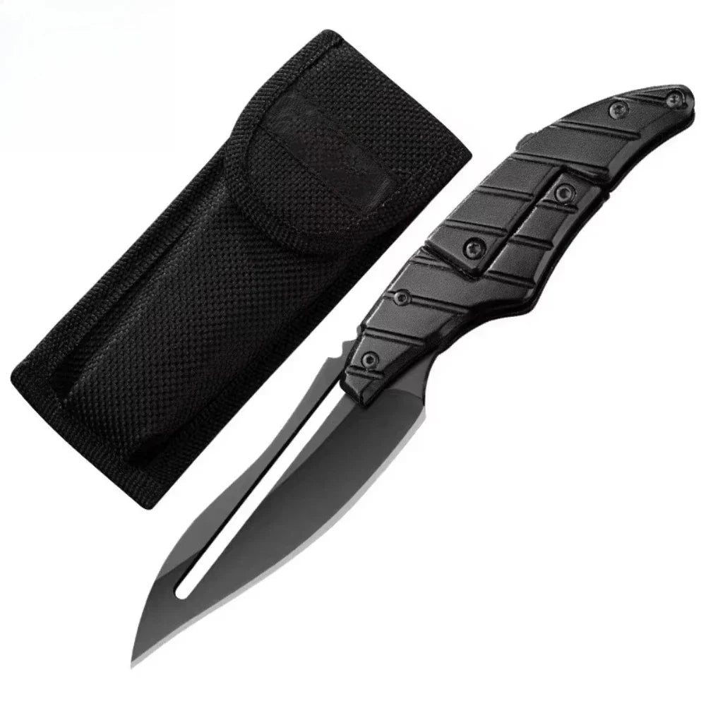 Stainless Steel Folding Pocket Knife – Camping & Kitchen