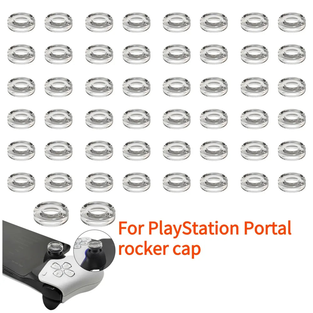 PS5 & PlayStation Portal Silicone Thumb Grip Rocker Caps (2-Pack)