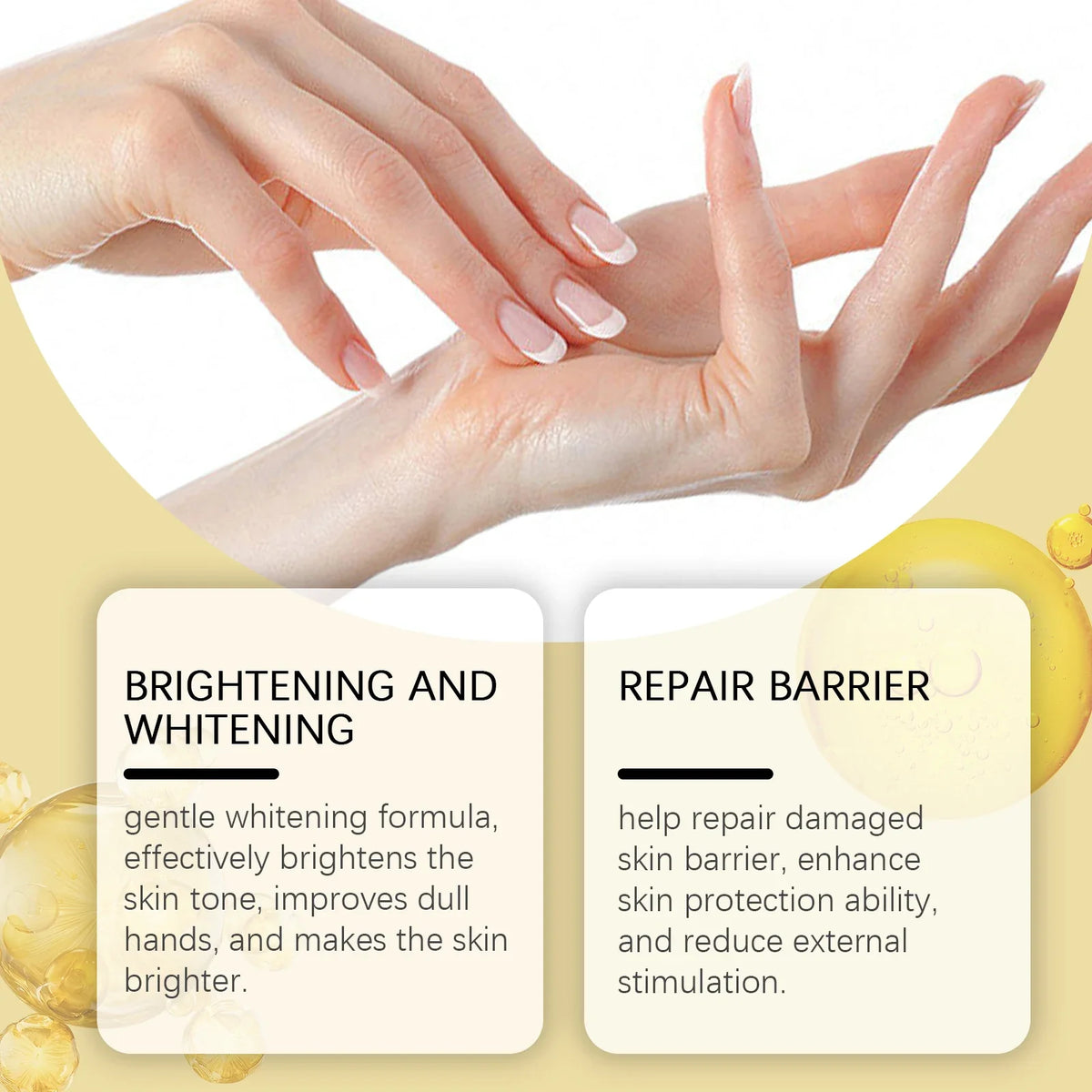 OUHOE Hand Cream – Niacinamide, Retinol & Hyaluronic Acid 30g