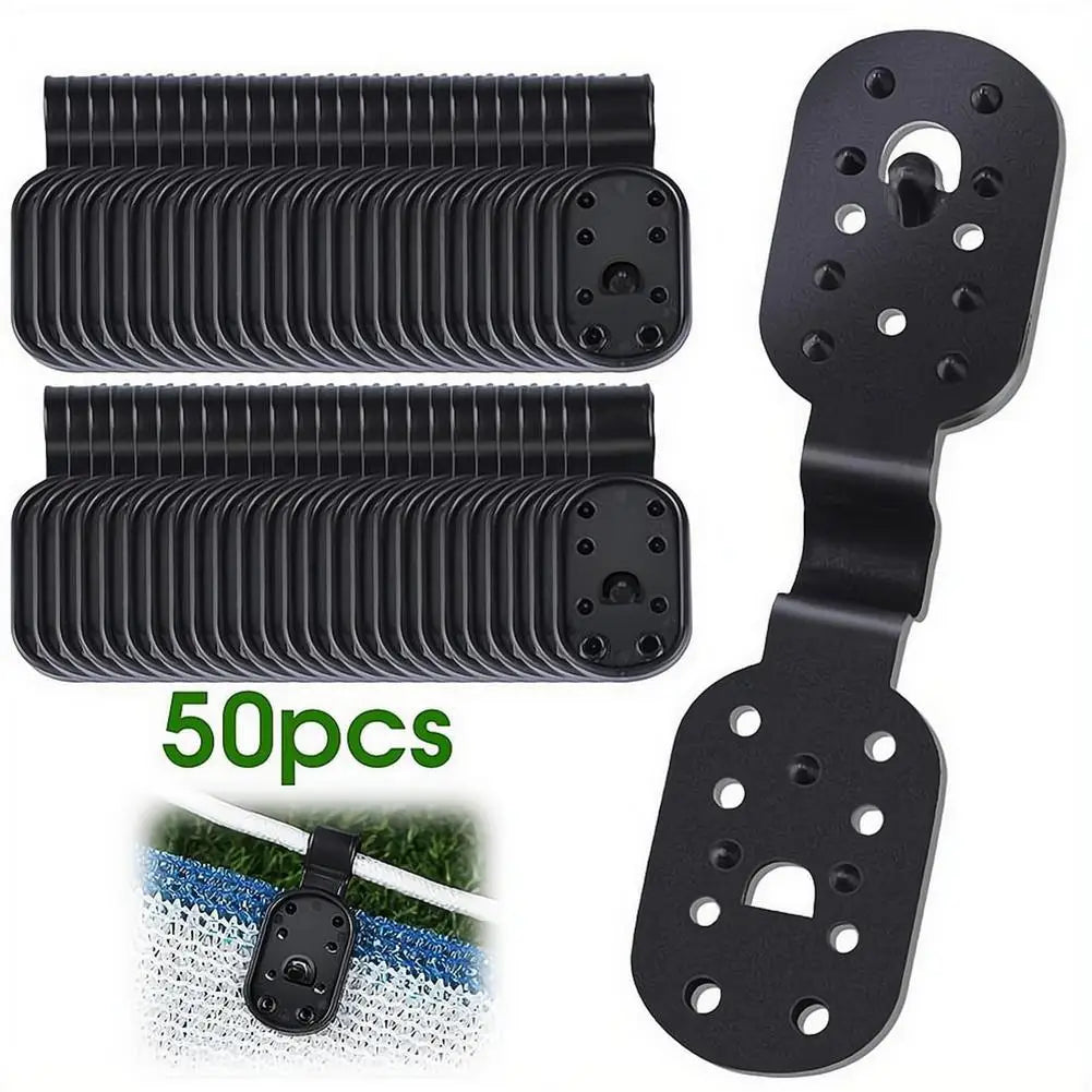 Shade Cloth Clips Outdoor Lock Grip Plastic Sunshade Netting Fastener